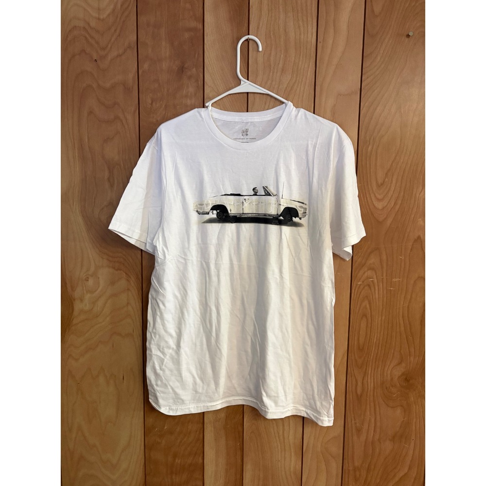Bryan Adams So Happy It Hurts 2023 Tour T-Shirt Mens Medium White Canada Dates